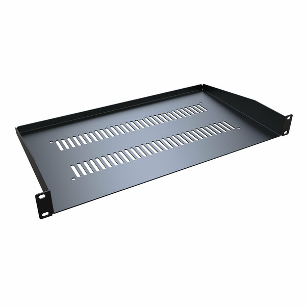 Hammond 1U 10D VENTED RACK SHELF RASV190110BK1